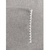 image:imagechouyatou Womens Casual Contrast Color Striped Pullover Tunic Sweater Knit Oversized Sweater with PocketGrey