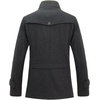 image:imagechouyatou Mens Winter Stylish Wool Blend Single Breasted Military Peacoat11gray