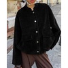 image:imagechouyatou Women Fall Winter Double Breasted Wool Coat Belted Midi Long Winter Trench Coat Peacoat OvercoatBlack