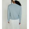 image:imagechouyatou Womens Fish Graphic Pattern Pullover Sweater Chunky Jumper TopsBlue