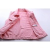 image:imagechouyatou Womens Cute Frayed Cuff Sleeveless Candy Color Denim Jean Vest JacketPink