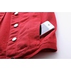 image:imagechouyatou Womens Cute Frayed Cuff Sleeveless Candy Color Denim Jean Vest JacketRed