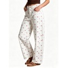 image:imagechouyatou Polka Dot Denim Pant High Waist Wide Leg Barrel Jeans for WomenWhite Pink