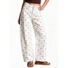 image:imagechouyatou Polka Dot Denim Pant High Waist Wide Leg Barrel Jeans for WomenWhite Pink