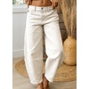 image:imagechouyatou Womens Striped Barrel Pants Baggy High Waist Wide Leg JeansKhaki