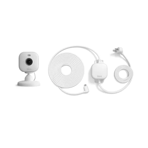 AllNew Blink Mini 2 with 1Year Plus Subscription  Plugin smart security camera HD night view in color builtin spotlight motion detection Works with Alexa  2 Cameras BlackWhite