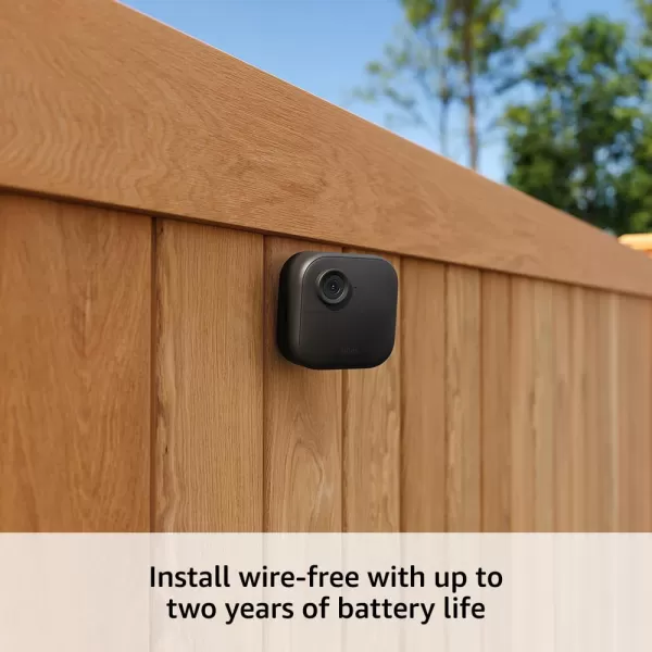 Blink Outdoor 4 with 1Year Subscription  Wireless indooroutdoor smart home security camera powerful twoyear battery life set up in minutes  1 camera systemCamera  Battery Pack 4year battery life