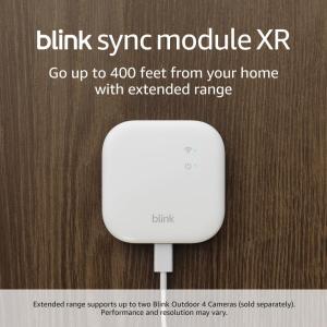 imageBlink Sync Module XR newest model  System hub for all Blink devices go up to 400 feet from your home with extended range for Outdoor 4