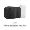imageBlink Outdoor 4  1Year Subscription  Wireless smart security camera twoyear battery life 1080p HD day and infrared night live view Sync Module Core included  1 camera systemSave with Subscription