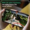 imageBlink Outdoor 2K newest model  2K video resolution AIpowered smart detection and noise cancellation Sync Module included  2 camera system Black