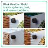 imageBlink Outdoor 2K newest model with 1Year Subscription  2K video resolution AIpowered smart detection and noise cancellation Sync Module included  3 camera system Black