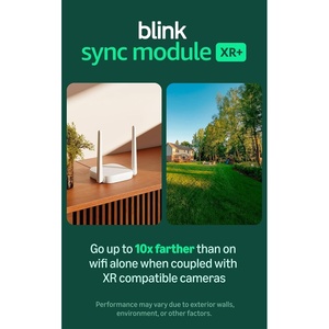 image:imageBlink Sync Module XR newest model  System Hub for Blink devices with extended range for Outdoor 4 10x security coverage powered by Blinks proprietary XR technology