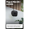 image:imageBlink Mini 2K newest model with 1Year Basic plan  Plugin Home amp Pet Security Camera with 2K video resolution color night vision enhanced audio motion detection  1 camera Black