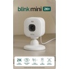 image:imageBlink Mini 2K newest model with 1Year Basic plan  Plugin Home amp Pet Security Camera with 2K video resolution color night vision enhanced audio motion detection  1 camera White