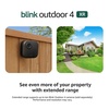 image:imageBlink Outdoor 4 XR with 1Year Plus ai Plan  twoyear battery wireless camera with 4x security coverage 1000 ft openair range or 400 ft with typical use  6 camera system