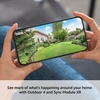 image:imageBlink Outdoor 4 XR with 1Year Plus ai Plan  twoyear battery wireless camera with 4x security coverage 1000 ft openair range or 400 ft with typical use  6 camera system