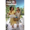 image:imageBlink Video Doorbell 2K newest model with1Year Basic plan Headtotoe HD view twoyear battery life and simple setup Sync Module Core included  System White