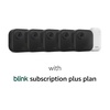 image:imageBlink Outdoor 4 and Battery Doorbell 2K newest model  Twoyear battery 1080p cameras and 2K battery doorbell Sync Module Core included  3 Cameras  Doorbell BlackSave with Plus plan