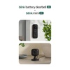 image:imageBlink Battery Doorbell 2K newest model and Mini 2K newest model  2K video resolution enhanced audio Sync Module Core included 2 Cameras  Battery Doorbell 2K Black