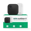 image:imageBlink Outdoor 4 and Battery Doorbell 2K newest model  Twoyear battery 1080p cameras and 2K battery doorbell Sync Module Core included  3 Cameras  Doorbell BlackSave with Plus plan