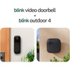 image:imageBlink Video Doorbell  Outdoor 4  Wireless smart security cameras headtotoe HD view twoyear battery life Sync Module Core included  1 camera system  Video Doorbell