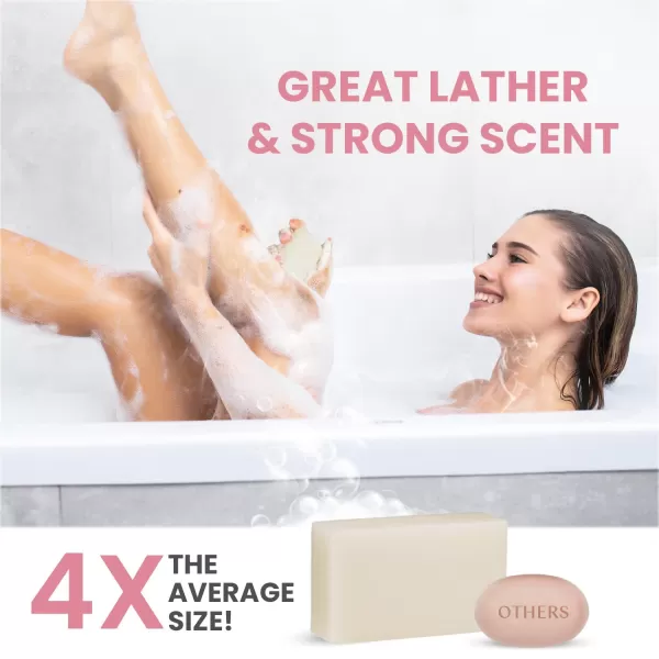 Body Restore Kojic Acid Soap Eucalyptus 3 Pack with Vitamin CE Shea Butter Collagen Hyaluronic Acid Turmeric Retinol For Dark Spots All Natural Soap Bar Paraben FreeRosemary