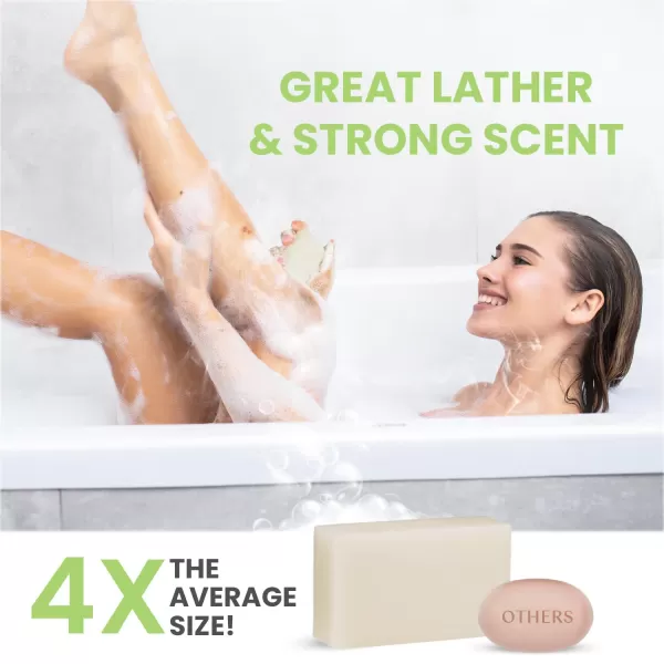 Body Restore Kojic Acid Soap Eucalyptus 3 Pack with Vitamin CE Shea Butter Collagen Hyaluronic Acid Turmeric Retinol For Dark Spots All Natural Soap Bar Paraben FreeTea Tree