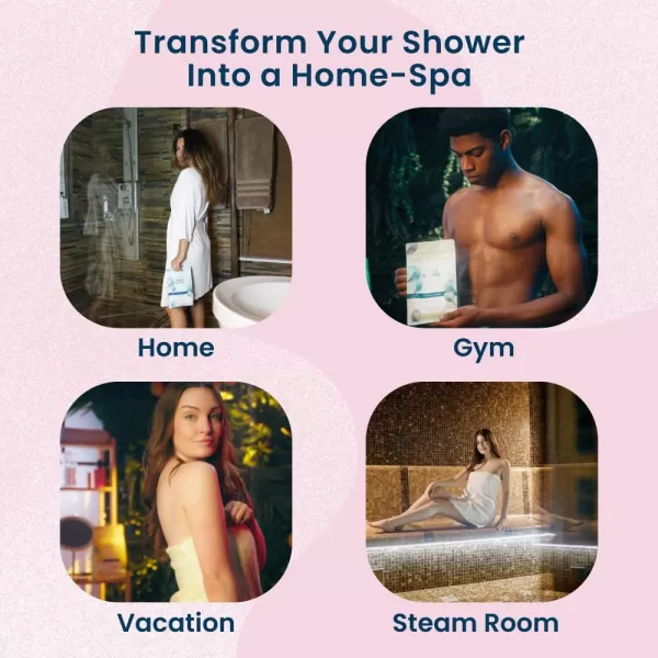 Body Restore Shower Steamers Aromatherapy  15 Count  Relaxation Birthday Gifts for Women and Men Stress Relief and Luxury Self Care  Amore