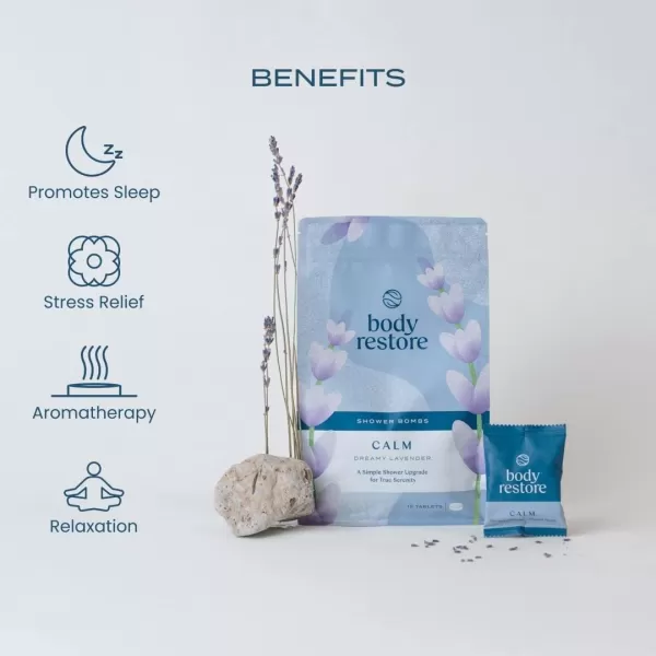 Body Restore Shower Steamers Aromatherapy 15 Packs x 5  Gifts for Mom Gifts for Women ampamp Men Shower Bath Bombs Eucalyptus Citrus Lavender Rose Tea Tree Essential Oils Stress Relief