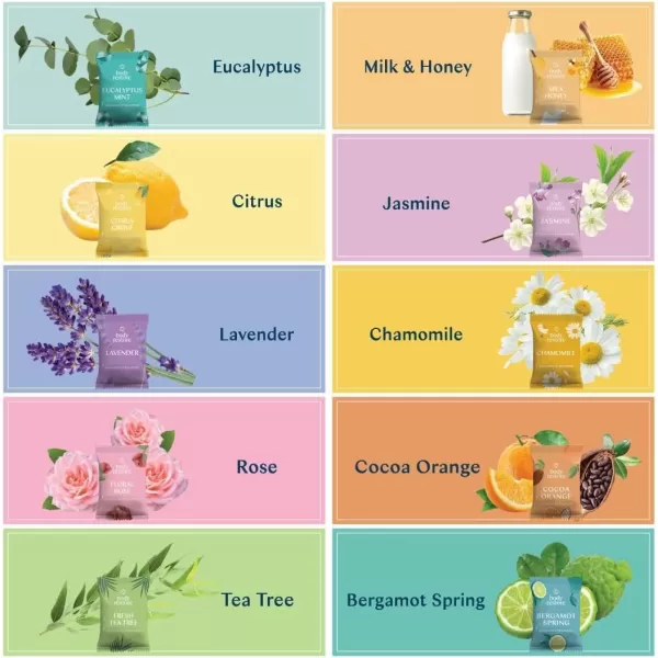 Body Restore Shower Steamers Aromatherapy 30 Pack  Relaxation Birthday Gifts for Women and Men Travel Essentials Stress Relief and Self Care  Collectors Box