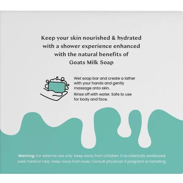 Body Restore Goat Milk Soap with Coconut Oil ampamp Shea Butter Eucalyptus 3 Pack For Dry Sensitive Itchy Skin All Natural Rich In Vitamins Soap Bar for Women Men Kids ampamp Baby