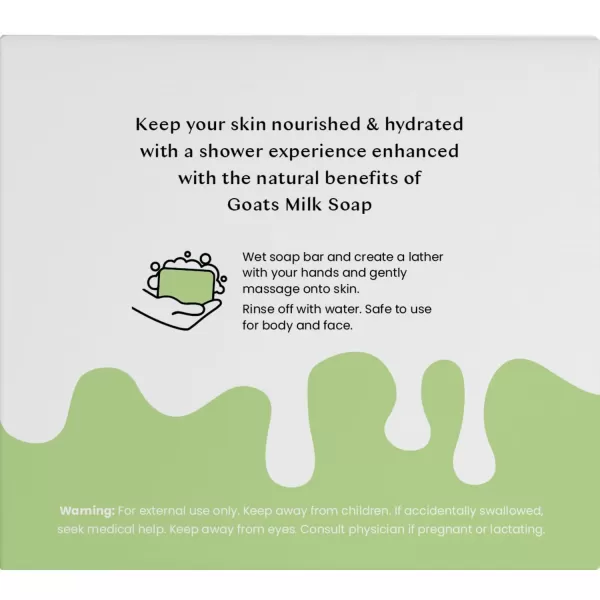 Body Restore Goat Milk Soap with Coconut Oil ampamp Shea Butter Tea Tree 2 Pack For Dry Sensitive Itchy Skin All Natural Rich In Vitamins Soap Bar for Women Men Kids ampamp Baby