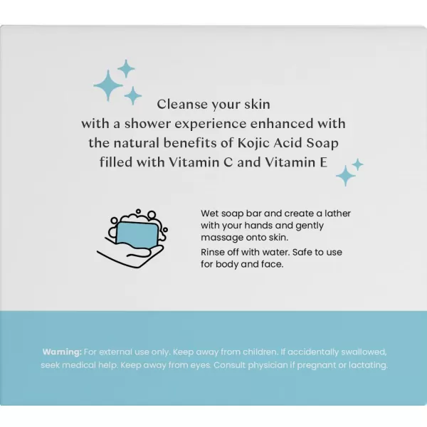 Body Restore Kojic Acid Soap Peppermint 2 Pack with Vitamin CE Shea Butter Collagen Hyaluronic Acid Turmeric Retinol For Dark Spots All Natural Soap Bar Paraben FreePeppermint