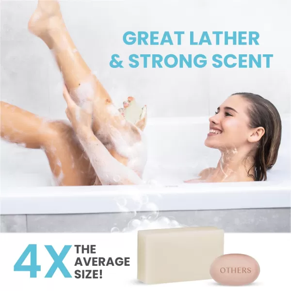 Body Restore Kojic Acid Soap Peppermint 2 Pack with Vitamin CE Shea Butter Collagen Hyaluronic Acid Turmeric Retinol For Dark Spots All Natural Soap Bar Paraben FreePeppermint