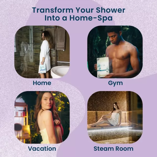 Body Restore Shower Steamers Aromatherapy 15 Pack  Relaxation Birthday Gifts for Women and Men Travel Essentials Stress Relief and Self Care  LavenderLavender