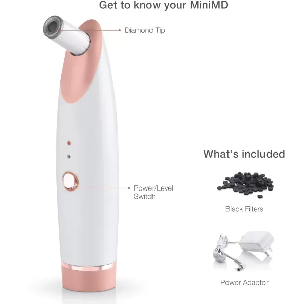 Trophy Skin MiniMD  Mini Handheld Microdermabrasion System  Improves Texture and Skin Tone