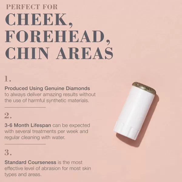 Trophy Skin Standard Diamond Tip  Compatible with Any Trophy Skin Microdermabrasion Machine  ProfessionalQuality Home Spa Kit Accessory  Rejuvenate and Exfoliate Skin with Real DiamondsStandard Diamond Tip
