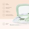 imageTrophy Skin MicrodermMD  At Home Microdermabrasion Kit  Anti Aging and Acne Treatment  Contains Real Diamond and Pore Extractor Tips to Rejuvenate Skin and Reduce Acne Scars  MintMint