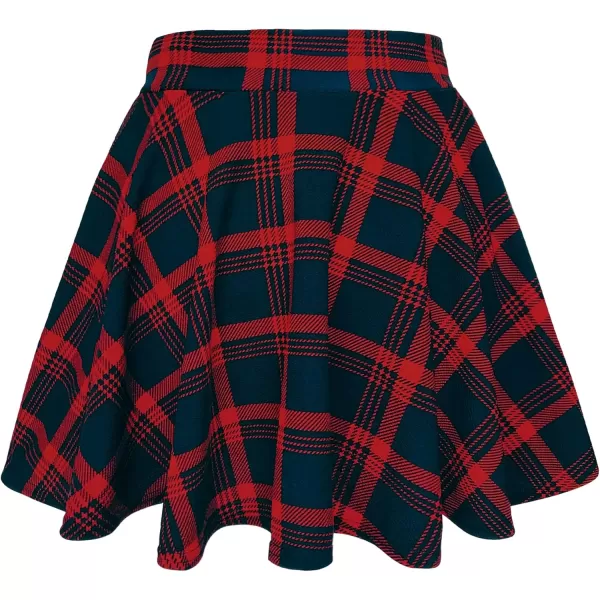Urban CoCo Womens Basic Versatile Stretchy Flared Casual Mini Skater Skirt17
