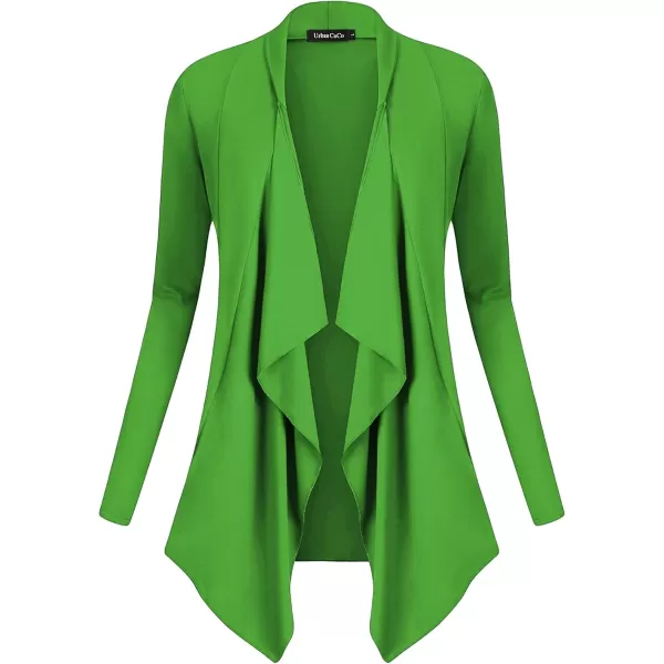 Urban CoCo Womens Long Sleeve Open Front Drape Cardigan Loose Casual Lightweight Women Blazer Jackets 2024 FallKiwi