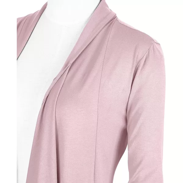 Urban CoCo Womens Long Sleeve Open Front Drape Cardigan Loose Casual Lightweight Women Blazer Jackets 2024 FallLavender