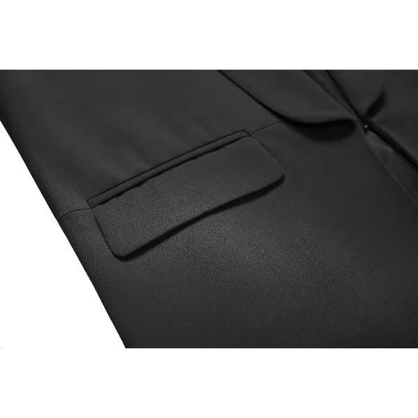 Urban CoCo Womens Office Blazer Jacket Open Front Womens Blazers for Work ProfessionalBlack