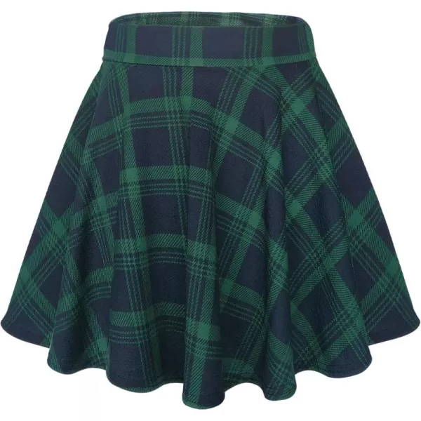 Urban CoCo Womens Basic Versatile Stretchy Flared Casual Mini Skater Skirt18