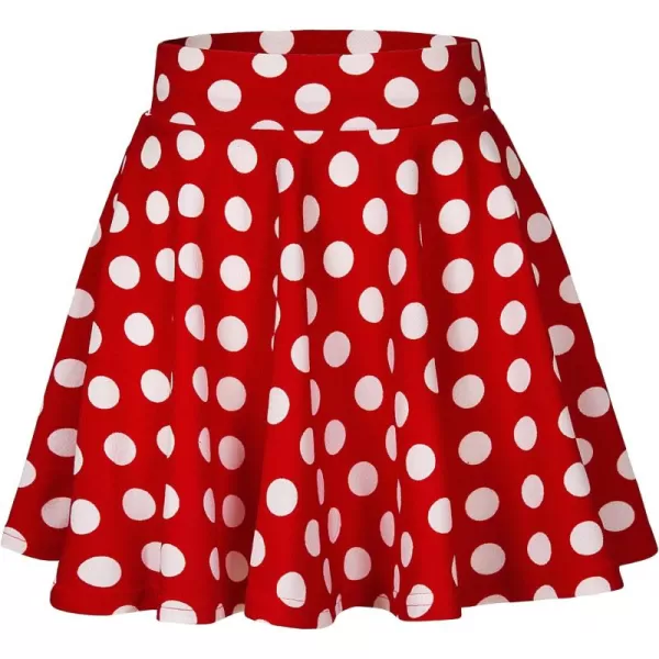 Urban CoCo Womens Basic Versatile Stretchy Flared Casual Mini Skater Skirt9