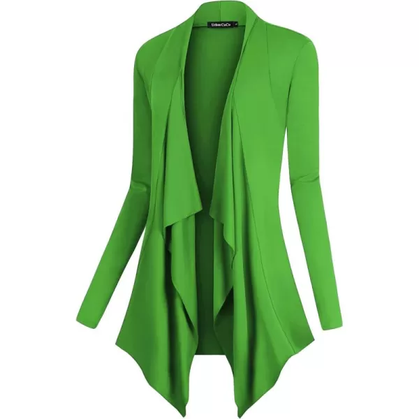 Urban CoCo Womens Long Sleeve Open Front Drape Cardigan Loose Casual Lightweight Women Blazer Jackets 2024 FallKiwi