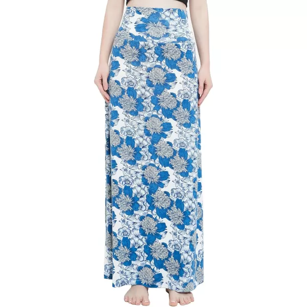 Urban CoCo Womens Casual Ruched Stretchy High Waist ALine Skirt Pleated Flared Midi Skirt13