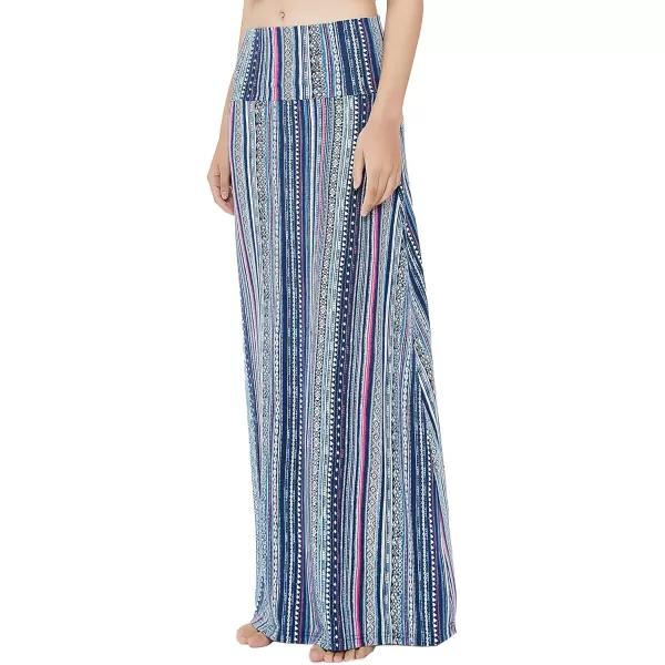 Urban CoCo Womens Casual Ruched Stretchy High Waist ALine Skirt Pleated Flared Midi Skirt18