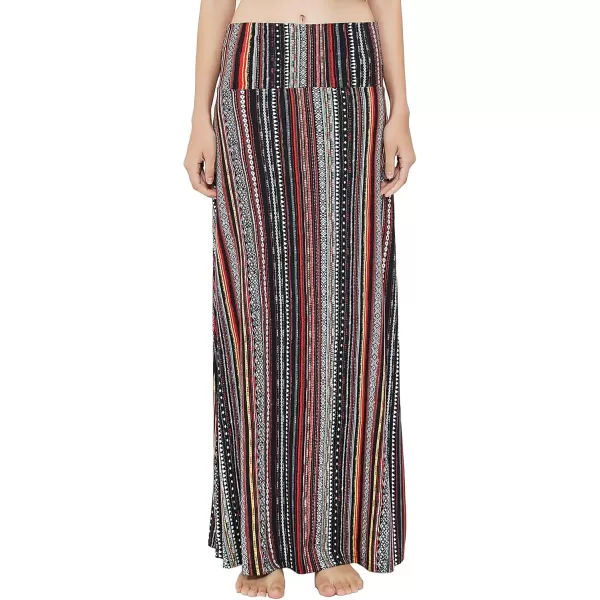 Urban CoCo Womens Casual Ruched Stretchy High Waist ALine Skirt Pleated Flared Midi Skirt19