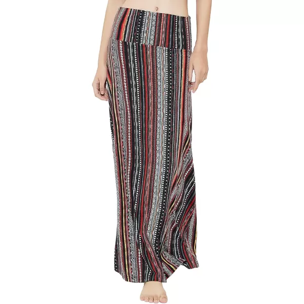 Urban CoCo Womens Casual Ruched Stretchy High Waist ALine Skirt Pleated Flared Midi Skirt19
