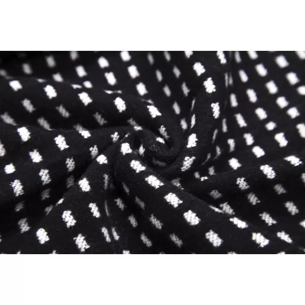 Urban CoCo Womens Color Block Shawl Wrap Open Front Poncho CapeSeries 16black